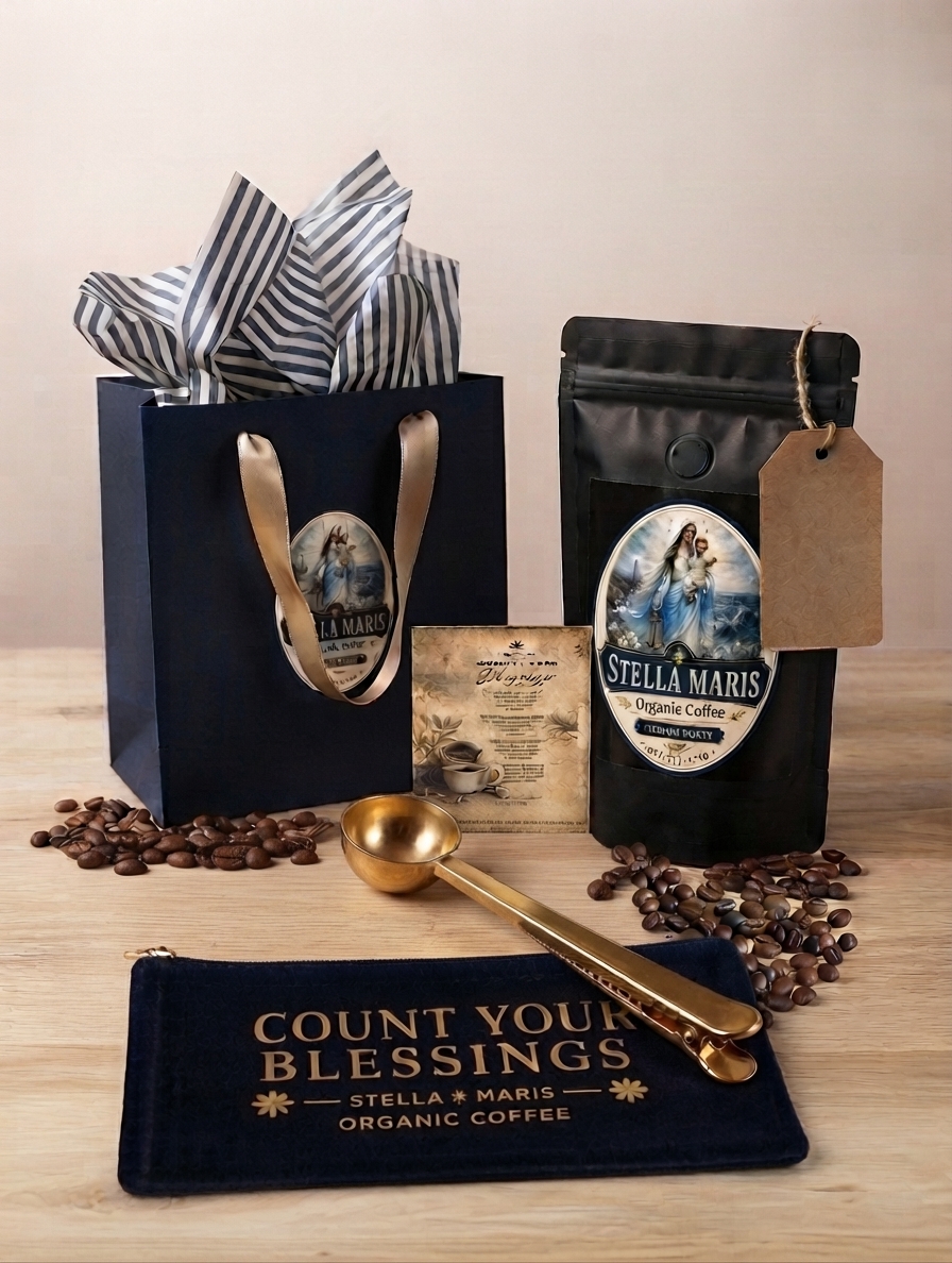 Gift Bundle, Coffee and Blessing Card